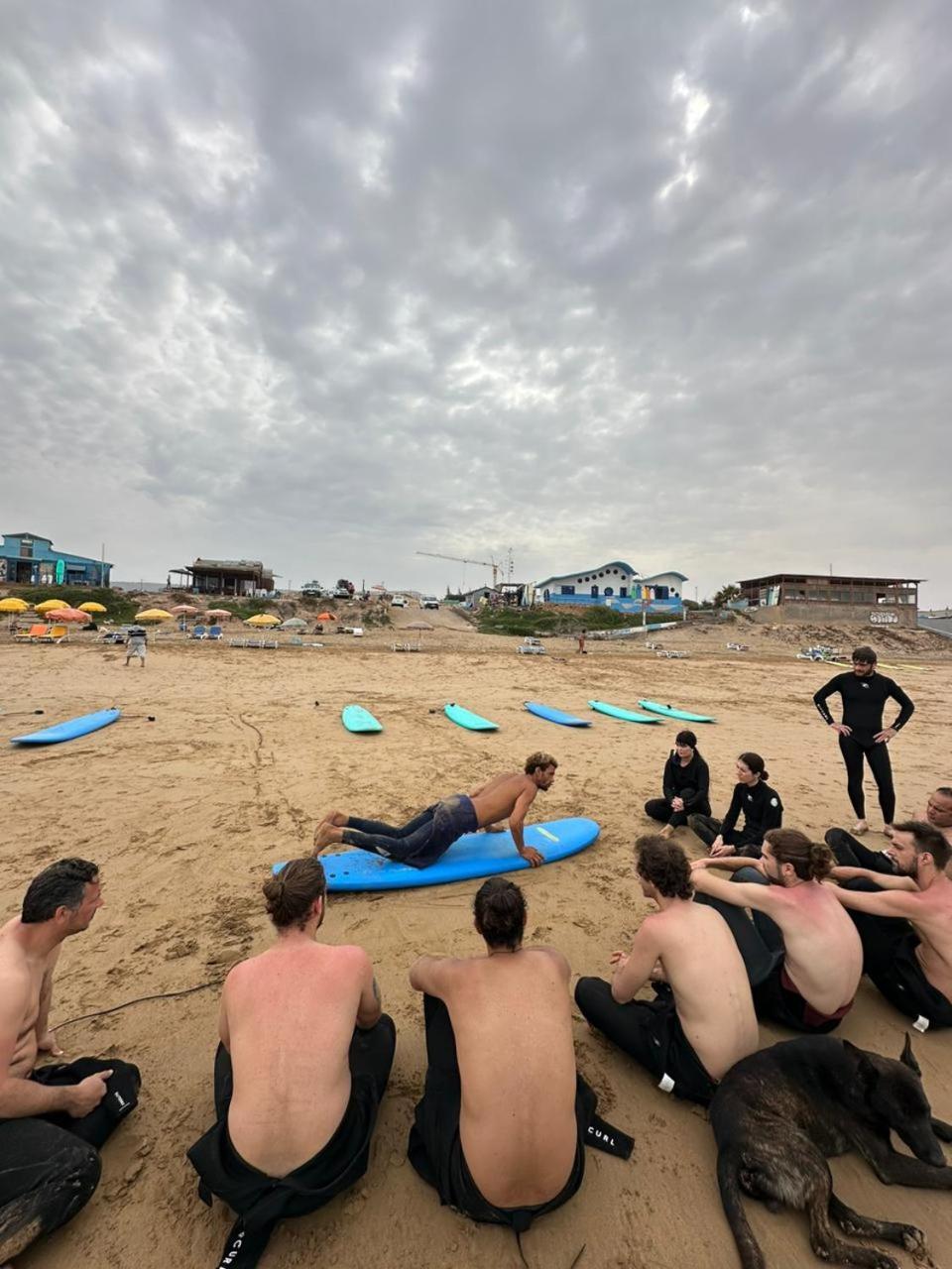 Bed and Breakfast Surf & Salsa Ocean House Tamraght Екстер'єр фото