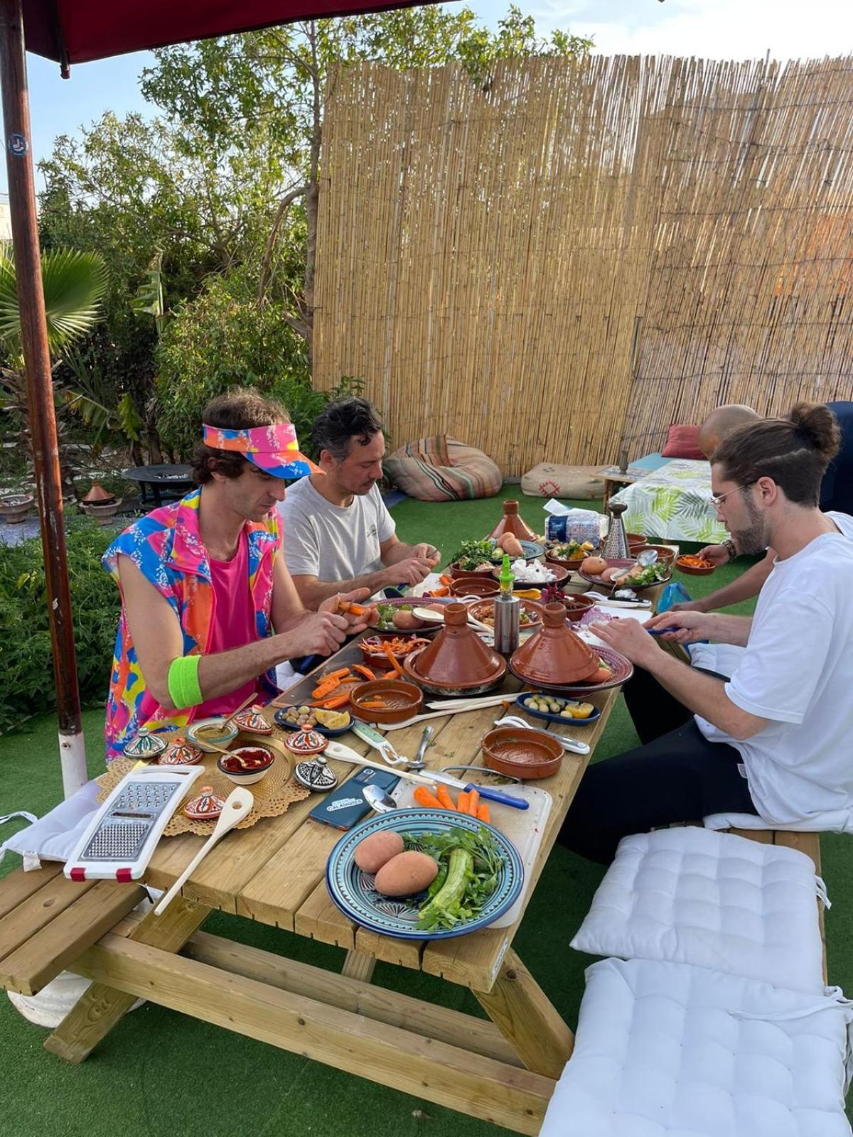 Bed and Breakfast Surf & Salsa Ocean House Tamraght Екстер'єр фото