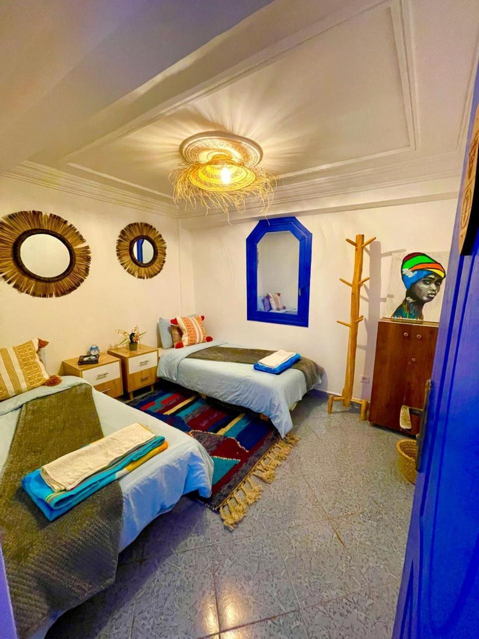 Bed and Breakfast Surf & Salsa Ocean House Tamraght Екстер'єр фото
