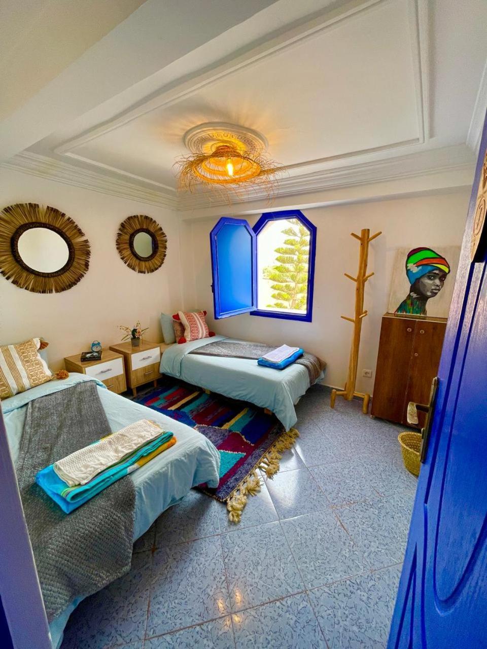 Bed and Breakfast Surf & Salsa Ocean House Tamraght Екстер'єр фото