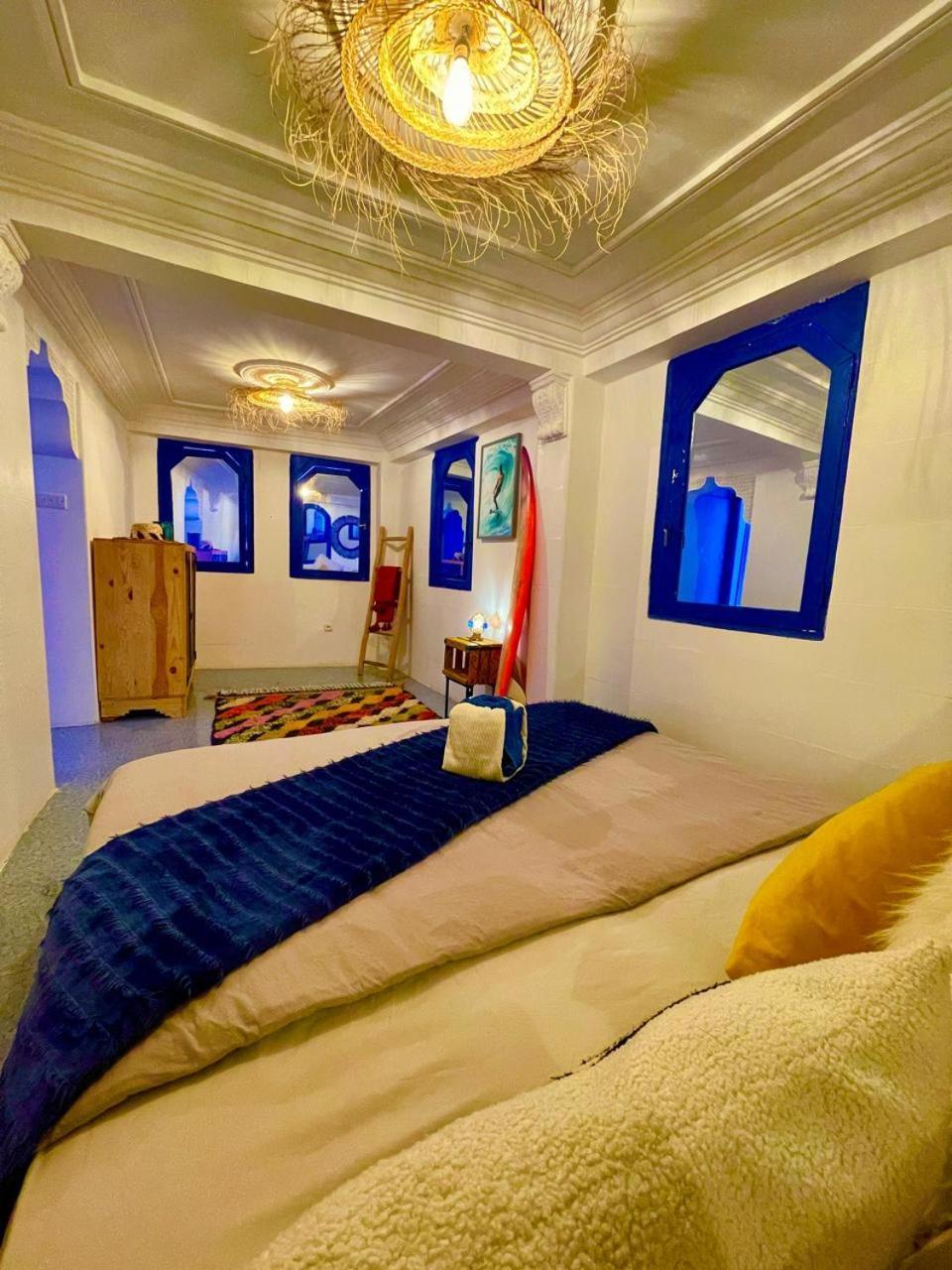 Bed and Breakfast Surf & Salsa Ocean House Tamraght Екстер'єр фото